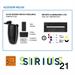 ACQUARIO SIRIUS 21 NERO