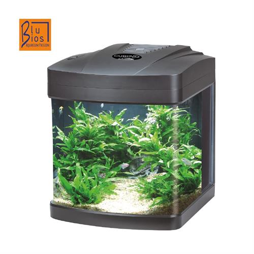 ACQUARIO CUBINO LED NERO